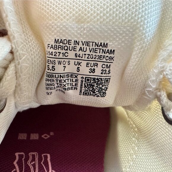 ❤️Converse Run Star Hike Platform 7 Womens Shoes Color Pop Beige Sneaker A14271C - Picture 14 of 14